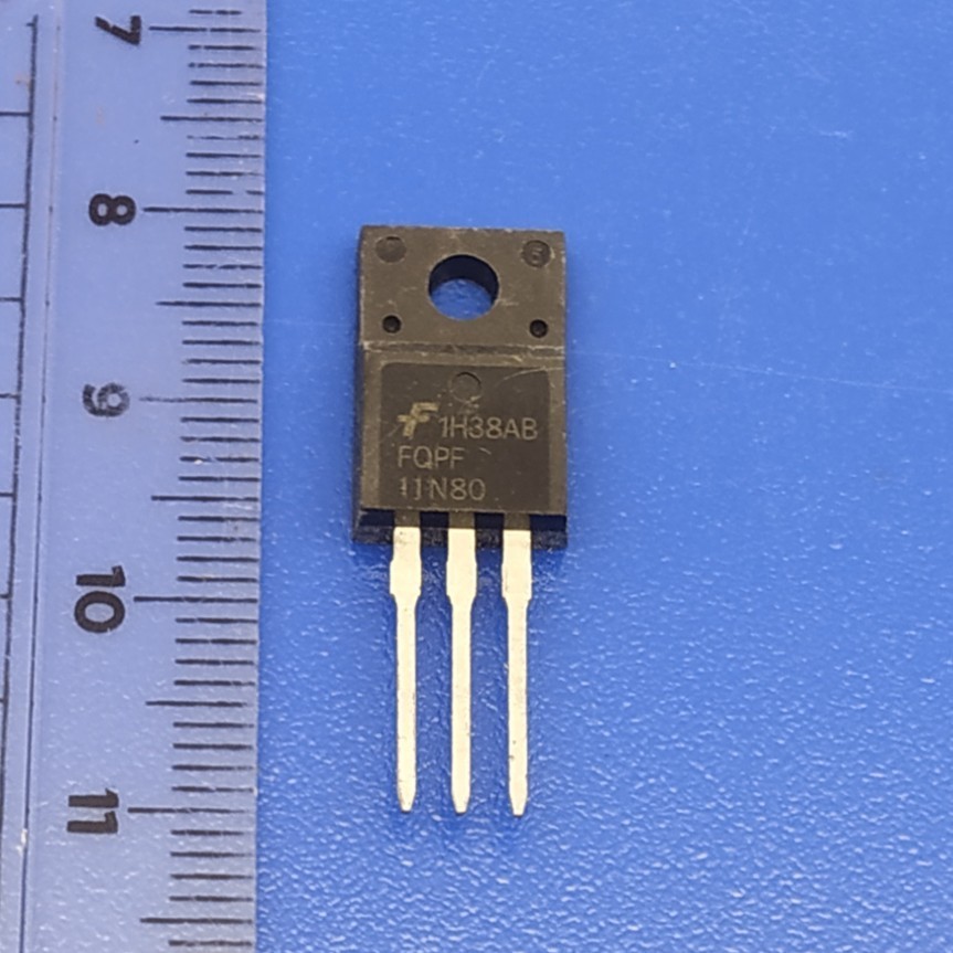 Transistor 11N80 / 11 N 80 / TR 11N80 FQPF Fairchild