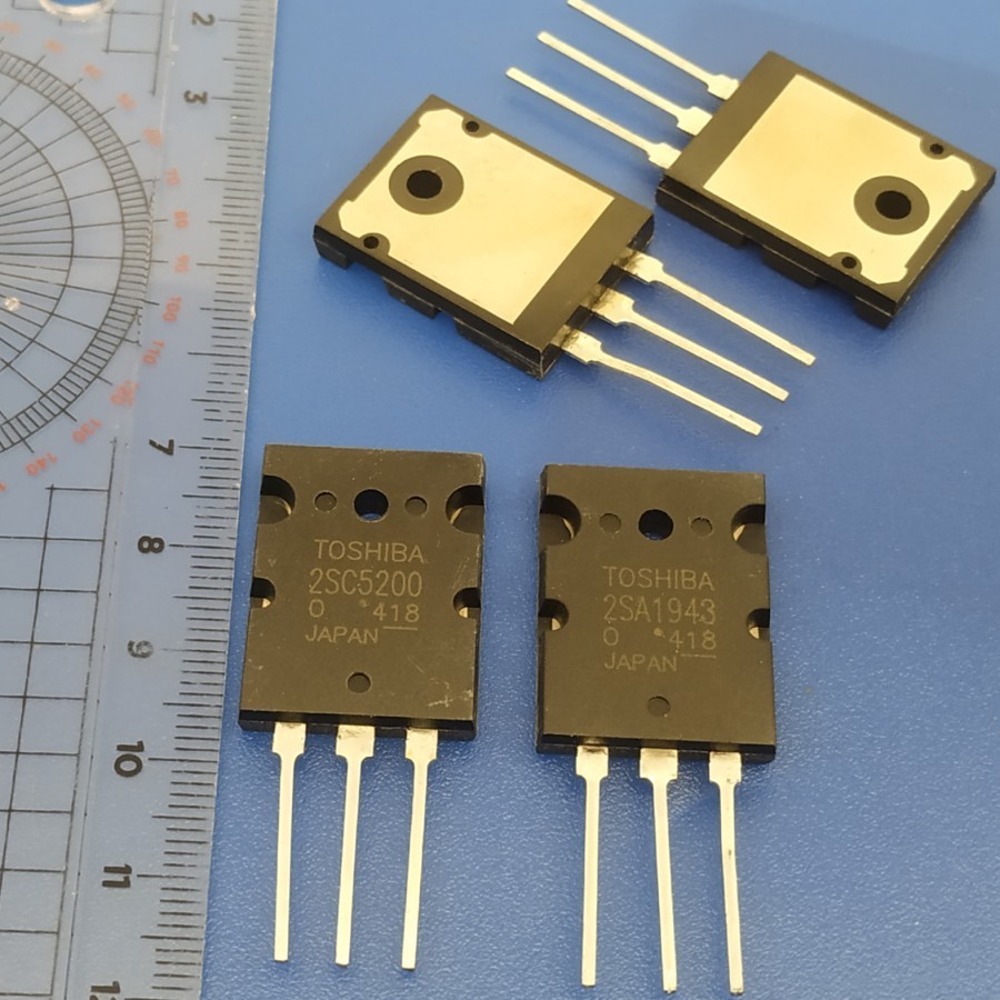 Transistor A1943 C5200 Toshiba Original / SA1943 SC5200 Japan Asli