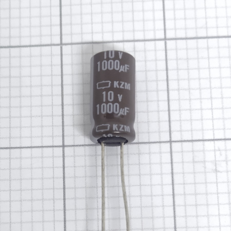 Elco 1000uf 10v / Kapasitor Elco 1000uf 10v / Elco 1000-10v KZH / KZM