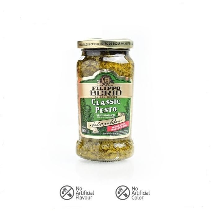 

SAUS PASTA FILIPPO BERIO CLASSIC PESTO 190GR MRS01