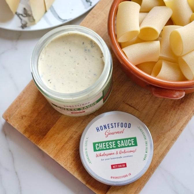

Creamy Cheese Sauce Honestfood (Saus Pasta Krim Keju) MRS01