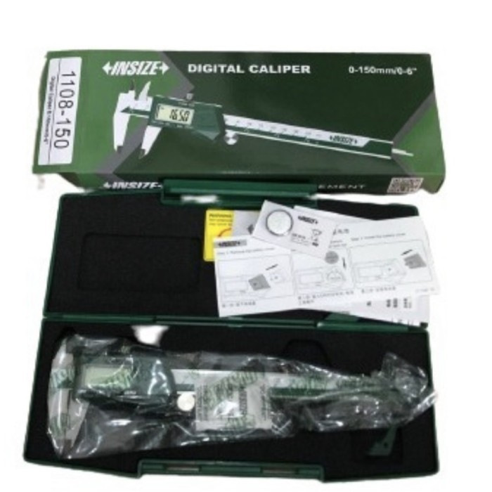 

Insize 1108-200 Sigmat Digital Jangka Sorong 8" 200Mm Original