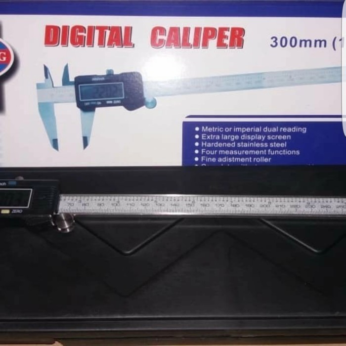 

Digital Caliper 12 Inchi Jangka Sorong 300Mm Sigmat Electrik