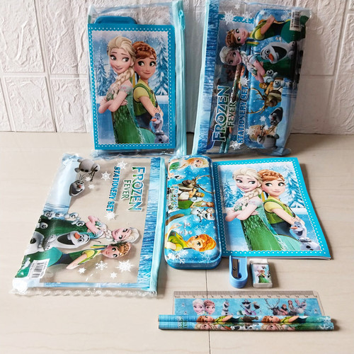 

Terlaris Study Set Paket Alat Tulis Anak Perlengkapan Sekolah Karakter Frozen Baru