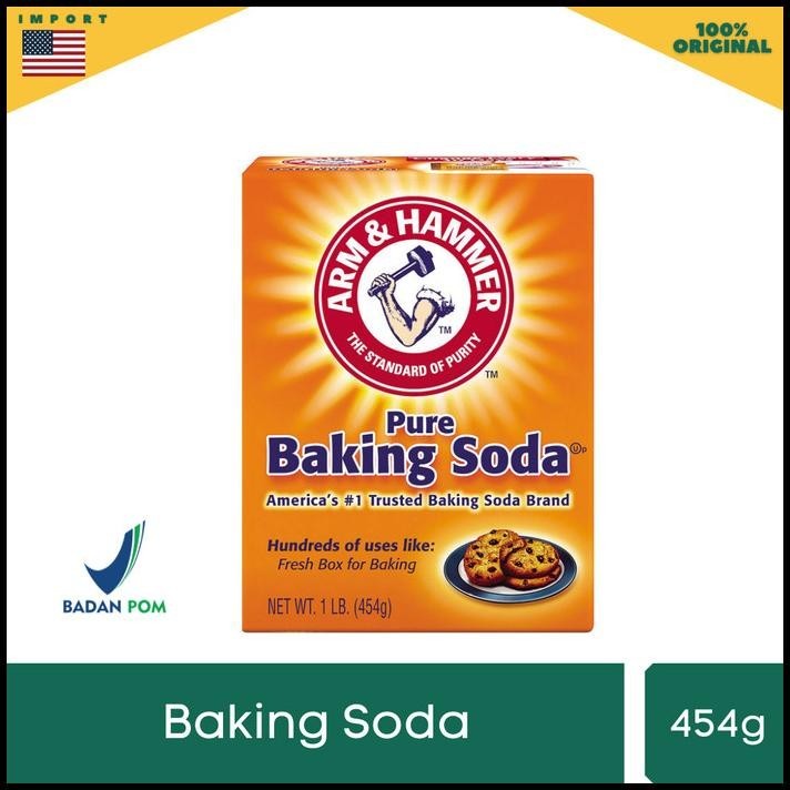

Baking Soda Merk Arm & Hammer Baking Soda 454Gr