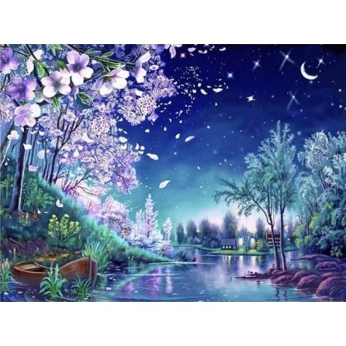 

Canvas Paint By Number Kit Digital Oil Painting DIY K01