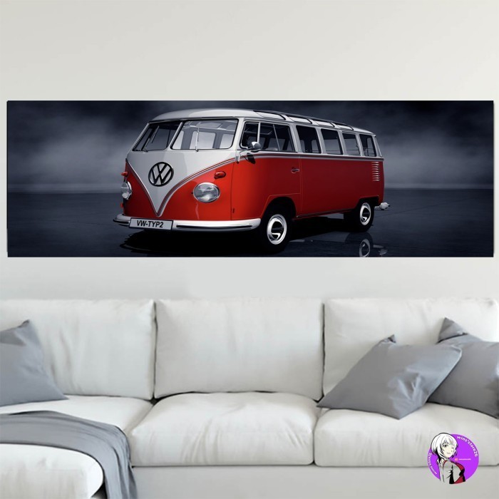 

POSTER MOBIL VOLKSWAGEN 4K LONG uk 100x32cm Free Laminating Glossy K01