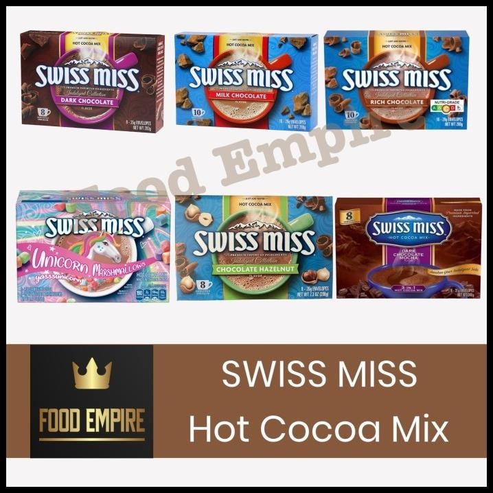 

Swiss Miss Hot Cocoa Mix | 3 In 1 Milk Chocolate Powder