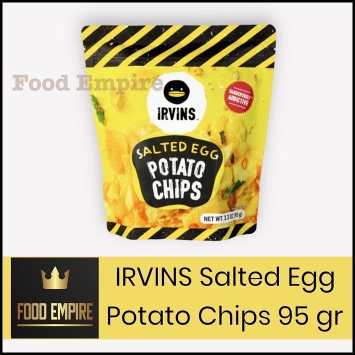

Irvins Salted Egg Potato Chips | 105 Gram