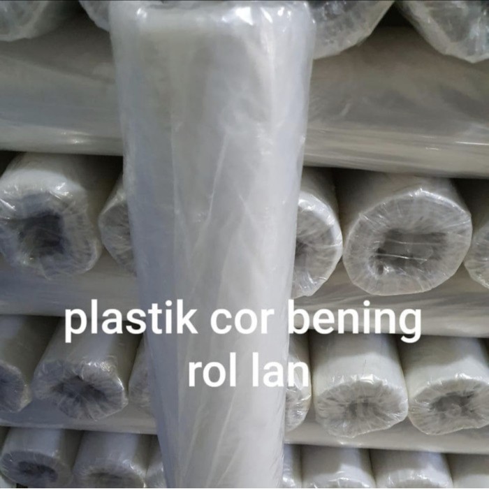 

Plastik Cor Bening Roll- An , Panjang @100M