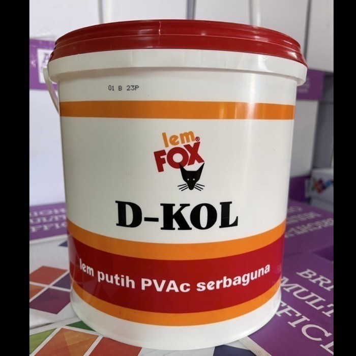 

Lem FOX Putih Serbaa, D-KOL 4 kg