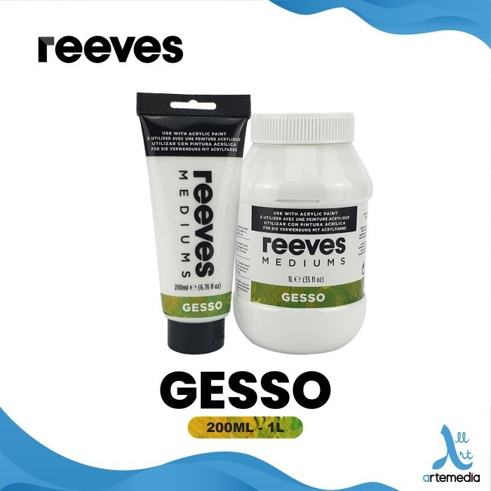 

Ready Medium Cat Akrilik Reeves Gesso Primer Acrylic Medium