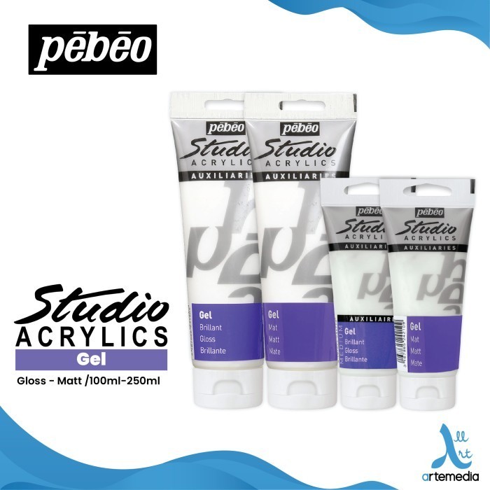 

Ready Medium Cat Akrilik Pebeo Studio Acrylic Gel Medium