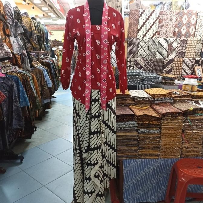 kebaya jumputan kutu baru kartini baju adat jawa