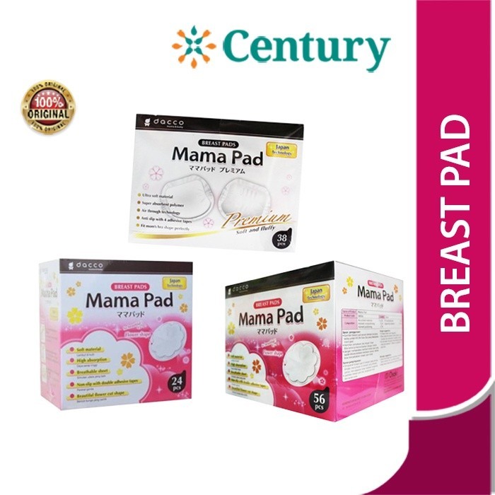 Mama Pad Breast Pad 56Pcs / Mama Pad Breast Pad 38Pcs / Mama Pad Breast Pad 24Pcs / Bantalan Asi