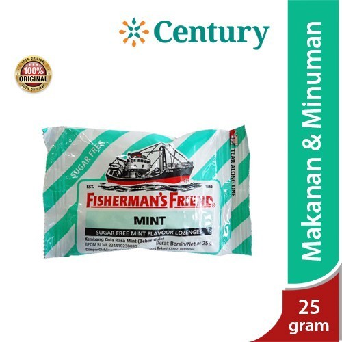 

Fisherman's SF Mint 25gr / Permen Pelega Pernafasan / Tenggorokan Gatal / Bau Mulut / fresh Candy