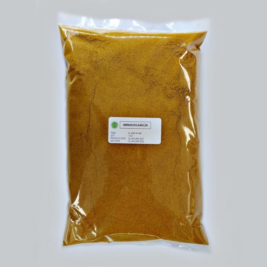 

Terbaru Kari Ayam Bubuk 1 kg Pure Asli 100% Premium