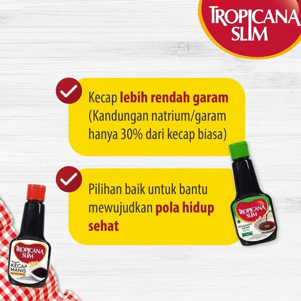 

VEX-2126 Twin Pack - Tropicana Slim Kecap Manis 200ml - Bantu Dukung Hidup Sehat Original