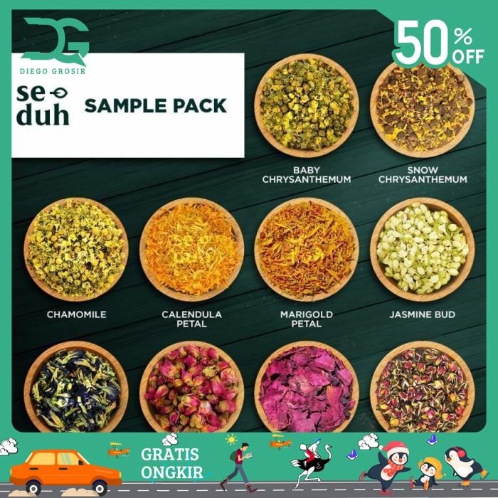 

FULL SET SAMPLE PACK - FLOWER TEA SERIES PRODUK PILIHAN