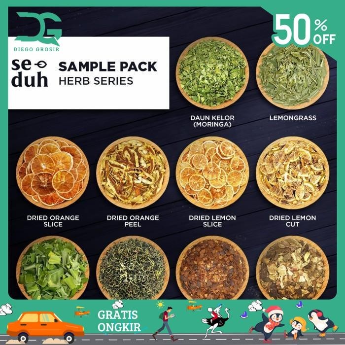 

SAMPLE PACK HERBAL SERIES A - MORINGA LEMON ORANGE PANDAN TEA TERBAIK