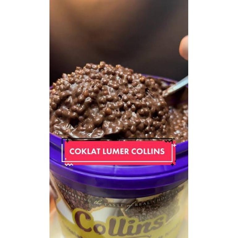 

wwr-76 Dunia Baking - COLLINS CRUNCHY 1kg - COLLINS COKLAT VIRAL 1kg Murah