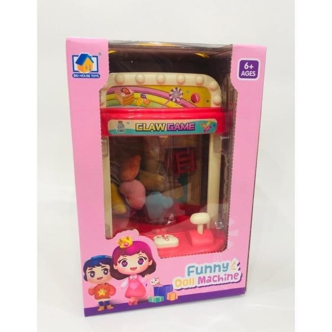 Mainan Mesin Capit Boneka / Mainan Claw Game / Claw Machine