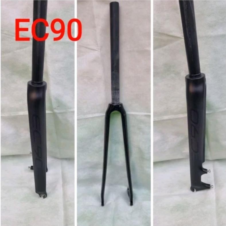Premium EC90 Fork Carbon Disc Brake Sepeda Roadbike 700C Front Fork Carbon Rigid U Brake C Brake Gar