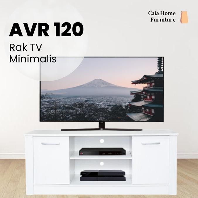 Jual | Bagus Rak Meja Tv Modern Minimalis Murah Kapasitas 43" Inch Avr 120