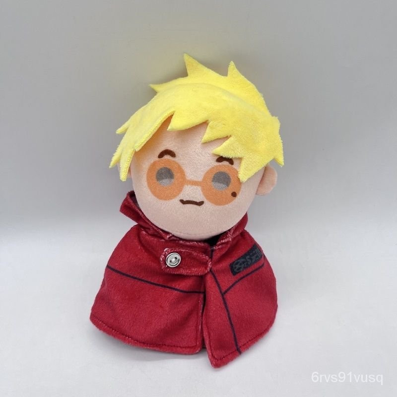 TRIGUN STAMPEDEAnime Peripheral Doll Gun God Stuffed Toy Pendant Schoolbag Pendant Cotton Doll 4MJ5