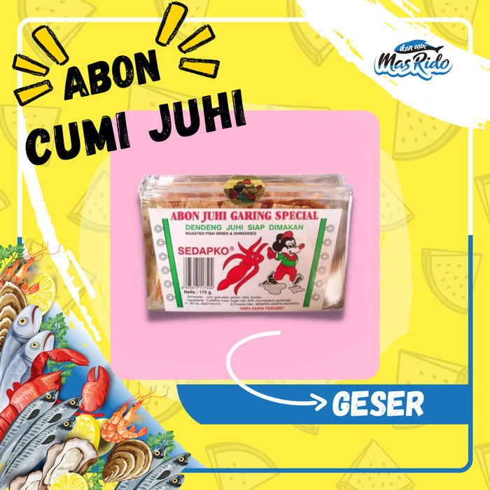 ABON JUHI GARING SNACK CUMI GARING SEDAPKO ABON JUHI PANGGANG 175 GR