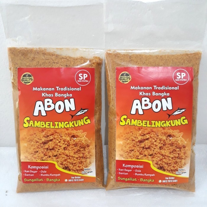 ABON IKAN SAMBELINGKUNG KHAS BANGKA