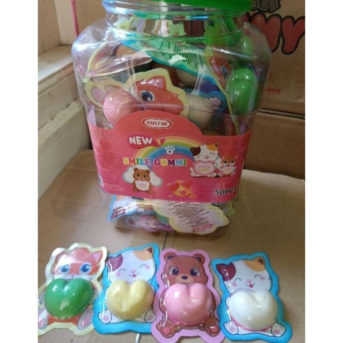 

permen lunak pantat 50 pcs/toples(AMBYARRR) K02