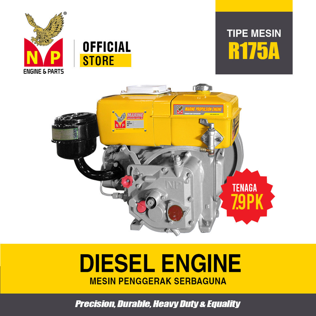 NP - Diesel Engine R175A / Mesin Diesel R175A