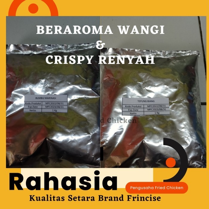 

Bumbu Marinasi Fried Chien Ala Mekdi