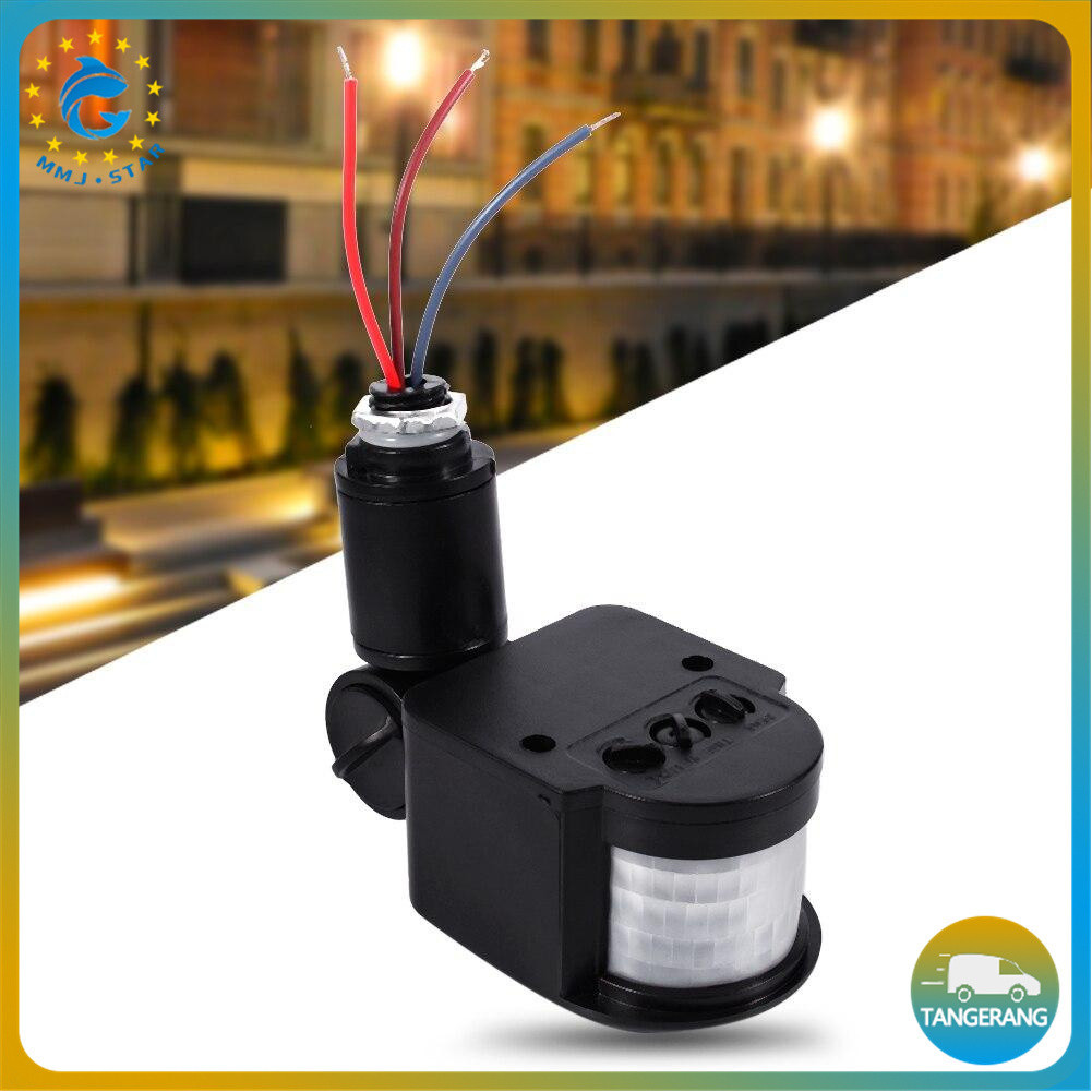 Ac110-240VSensor Gerak Inframerah/Saklar Otomatis Sensor Cahaya/Saklar Lampu Otomatis Sensor Gerak