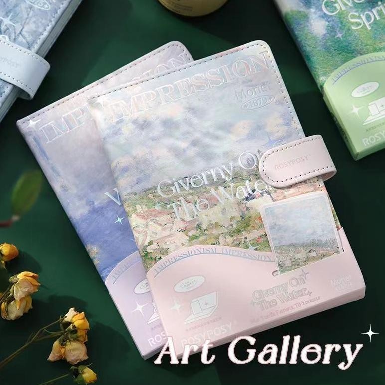 

PN Full Color Buku diary rosyposy nature pemandangan korea vintage lucu / journal / agenda impor / notebook / buku catatan unik penutup magnet TERLARIS