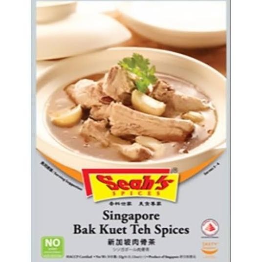 

BIG SALE SEAH'S SINGAPORE BAK KUT TEH SPICES 32G- BUMBU BAKUT TEH BAK KUET SEAH !!!!!
