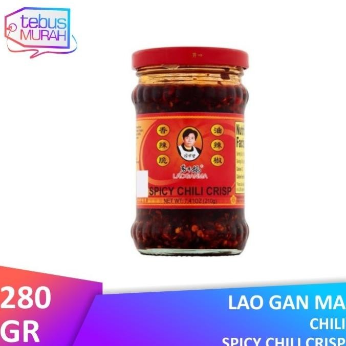 

TERBARU LAO GAN MA SPICY CHILI CRISP 210GR !!!!!