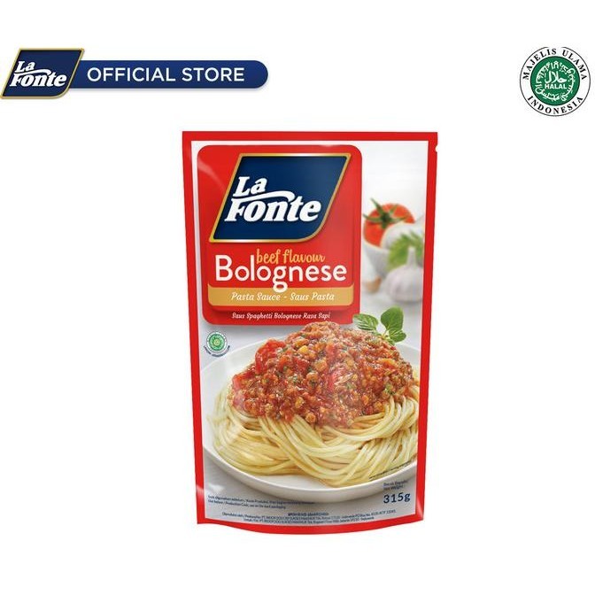 

BIG SALE 3 PCS - LA FONTE SAOS PASTA BOLOGNESE 315GR !!!!!