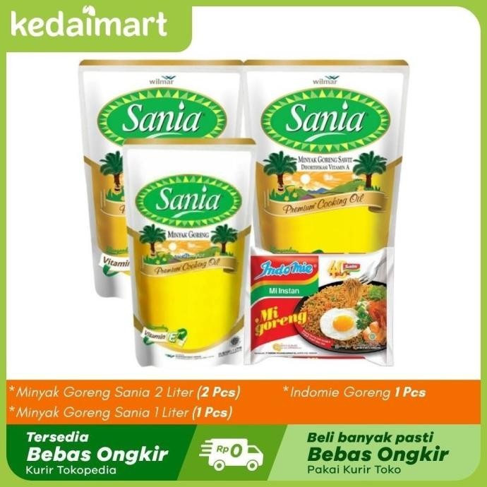 

READY STOCK MINYAK GORENG SANIA MIX A + INDOMIE GORENG PCS !!!!!