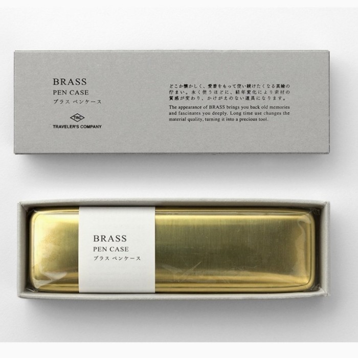 

TRAVELER'S NOTEBOOK BRASS PEN CASE ORI, PENCIL CASE