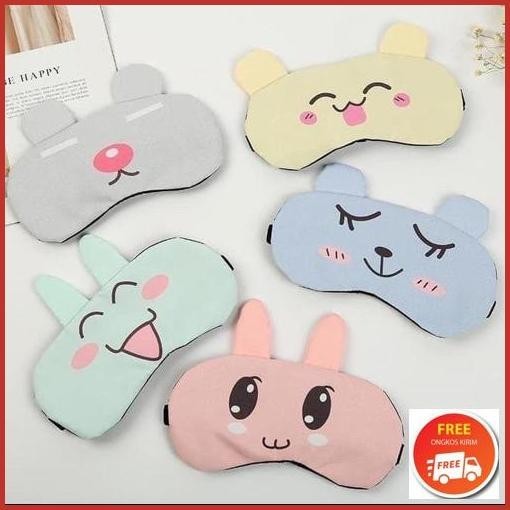 New Arrival Penutup Mata Bts Ekspresi With Gel Dingin Lembut Masker Tidur Motif Lucu Good Quality