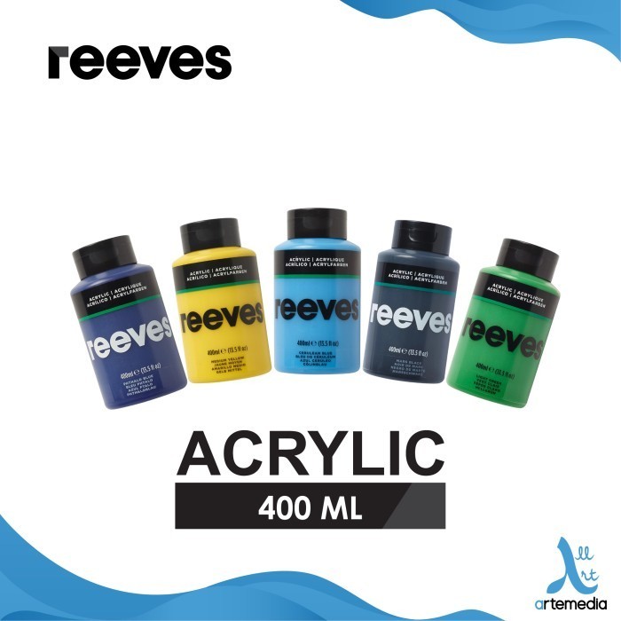 

CAT AKRILIK REEVES ARTISTS 400ML ACRYLIC COLOR PAINT