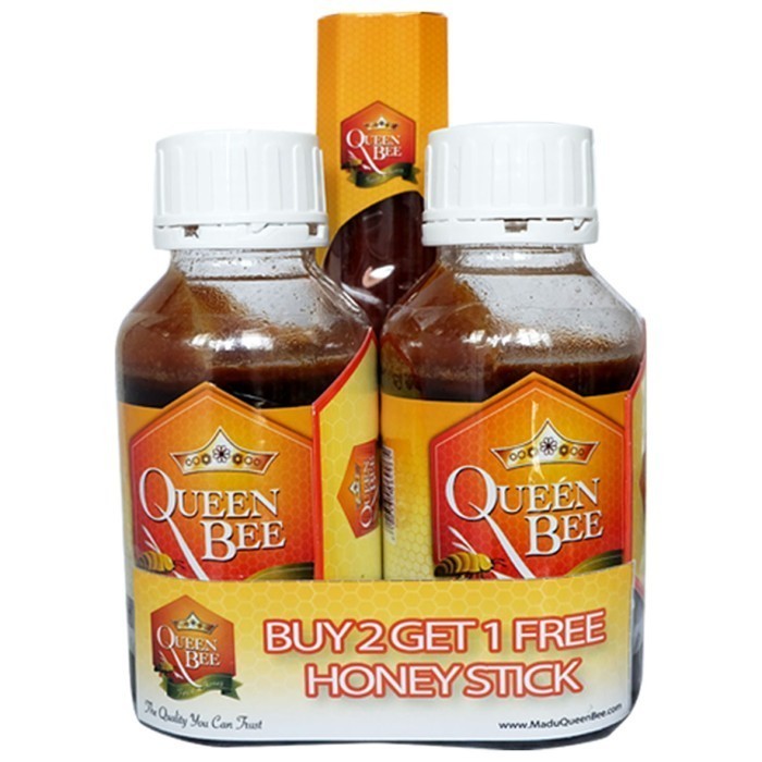 

madu hutan premium asli murni madu anak queen bee premium forest honey paket hemat Duo Pack