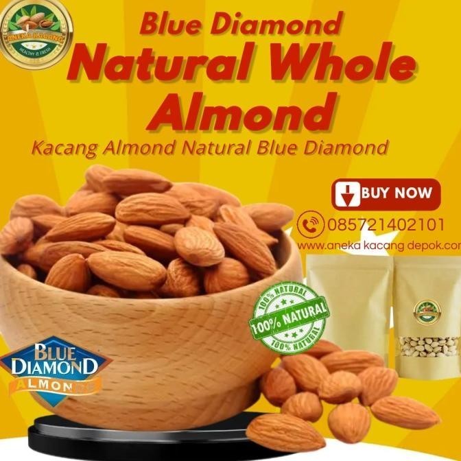 

Quality Natural Whole Almond ( Kacang Almond Natural ) 1 Kg