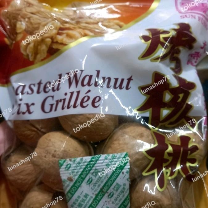

Kacang walnut panggang premium SUN FUNG roasted walnut 400g Best