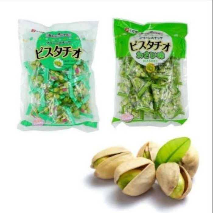 

Sennarido Crispy Green Snack Pistachio Big Pack Japan/ Kacang Jepang