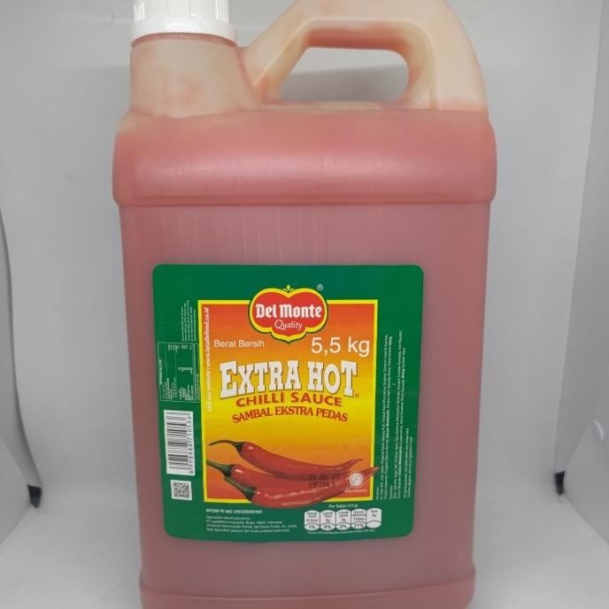 

READY STOCK DELMONTE EXTRA HOT GALON 5.5 KG !!!!!