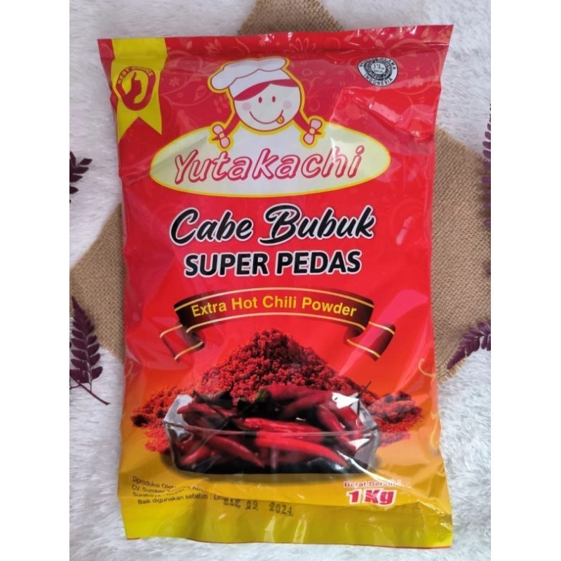 

Cabe Bubuk Pedas Yutakachi 1Kg