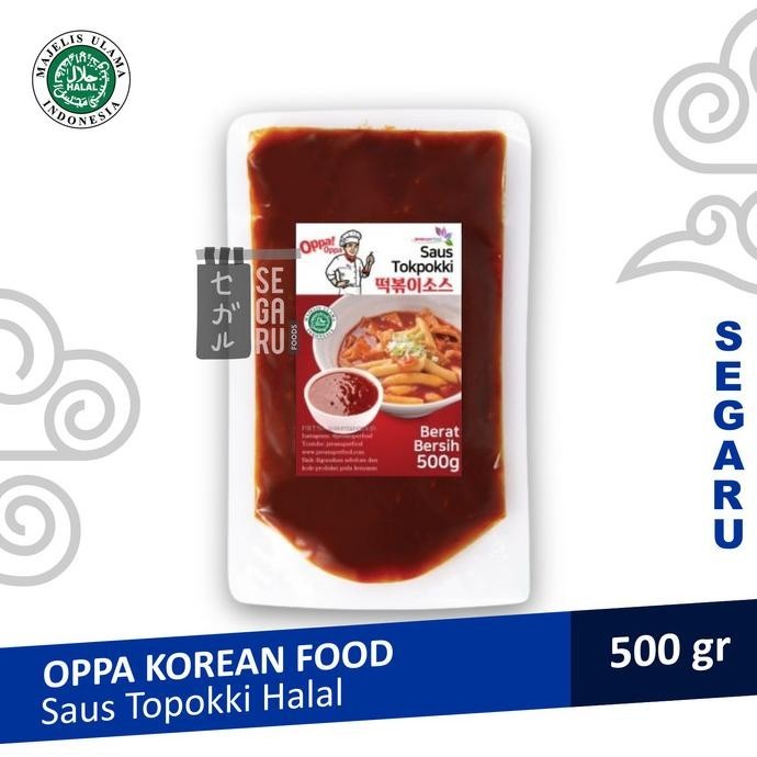 

BIG SALE BUMBU SAUS TOPOKKI TOKPOKI TTEOKBOKKI TOKPOKKI ODENG OPPA HALAL 500GR !!!!!